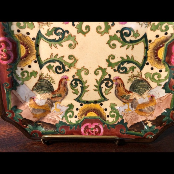 1975-2000 Vintage Hua Ping Tang Zhi Porcelain Plate. - Picture 4 of 7